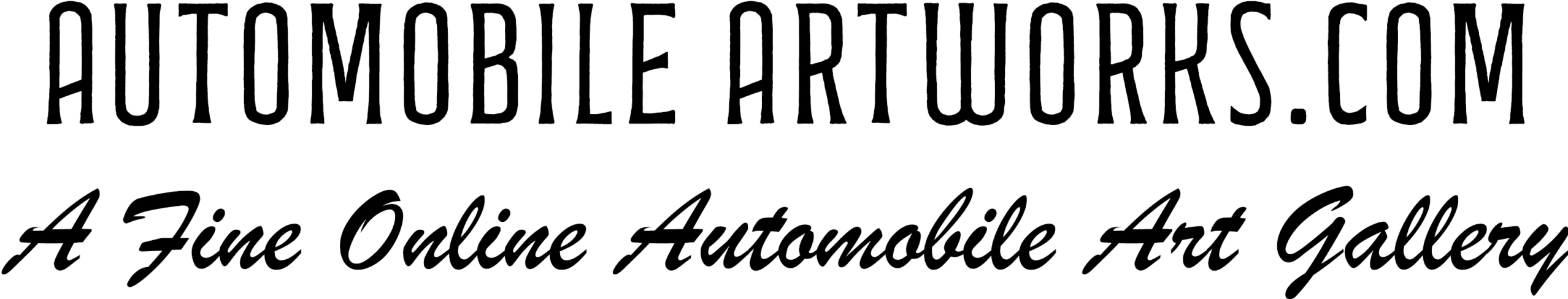 Welcome To Automobile Artworks.com Logo